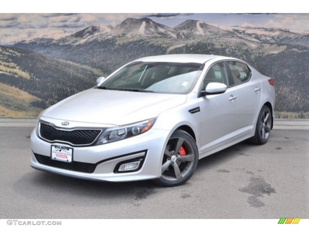2014 Optima LX - Bright Silver / Gray photo #5