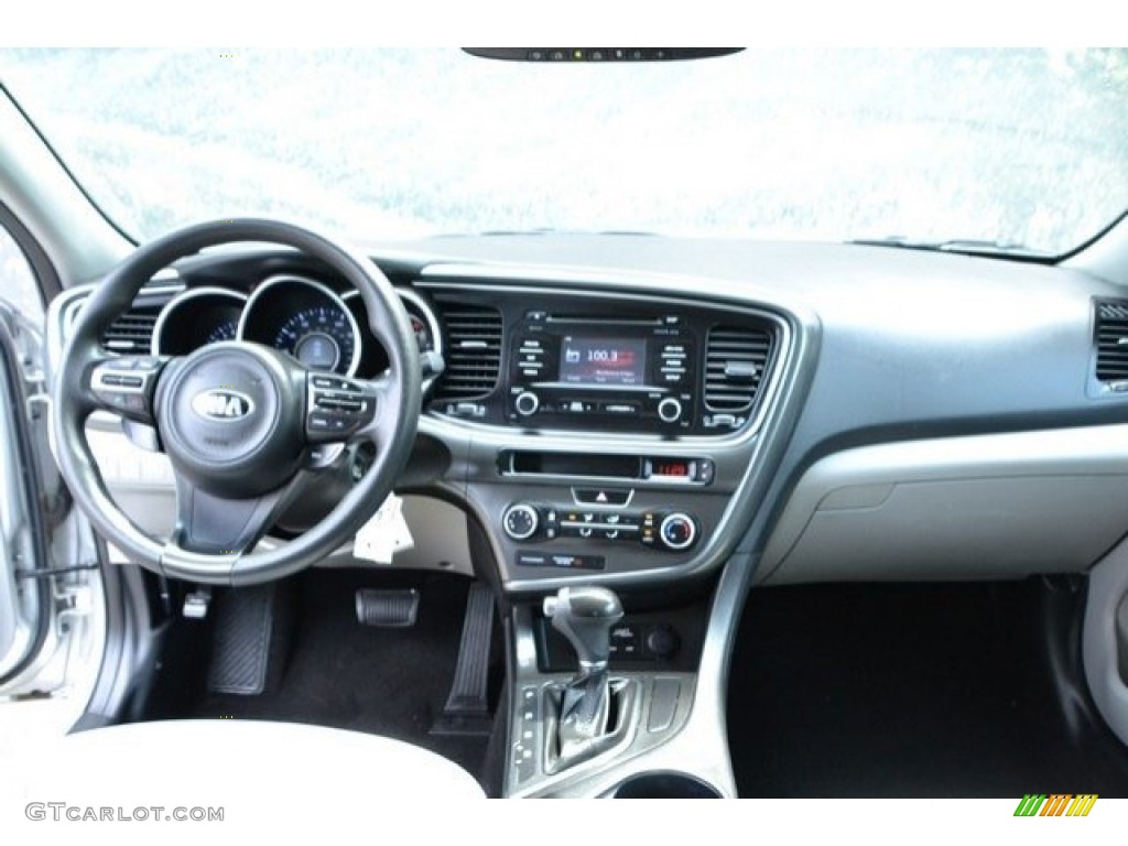 2014 Optima LX - Bright Silver / Gray photo #13