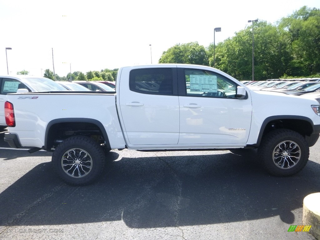 2018 Colorado ZR2 Crew Cab 4x4 - Summit White / Jet Black photo #6