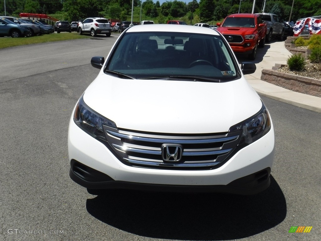 2014 CR-V LX AWD - White Diamond Pearl / Gray photo #4