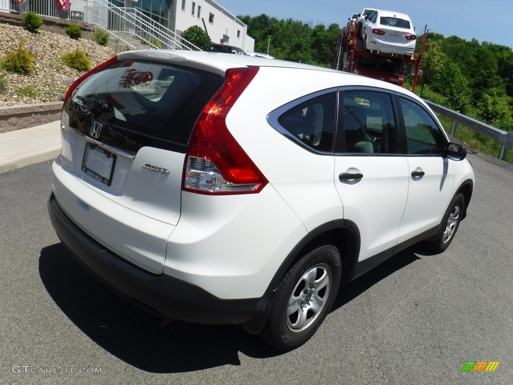 2014 CR-V LX AWD - White Diamond Pearl / Gray photo #9