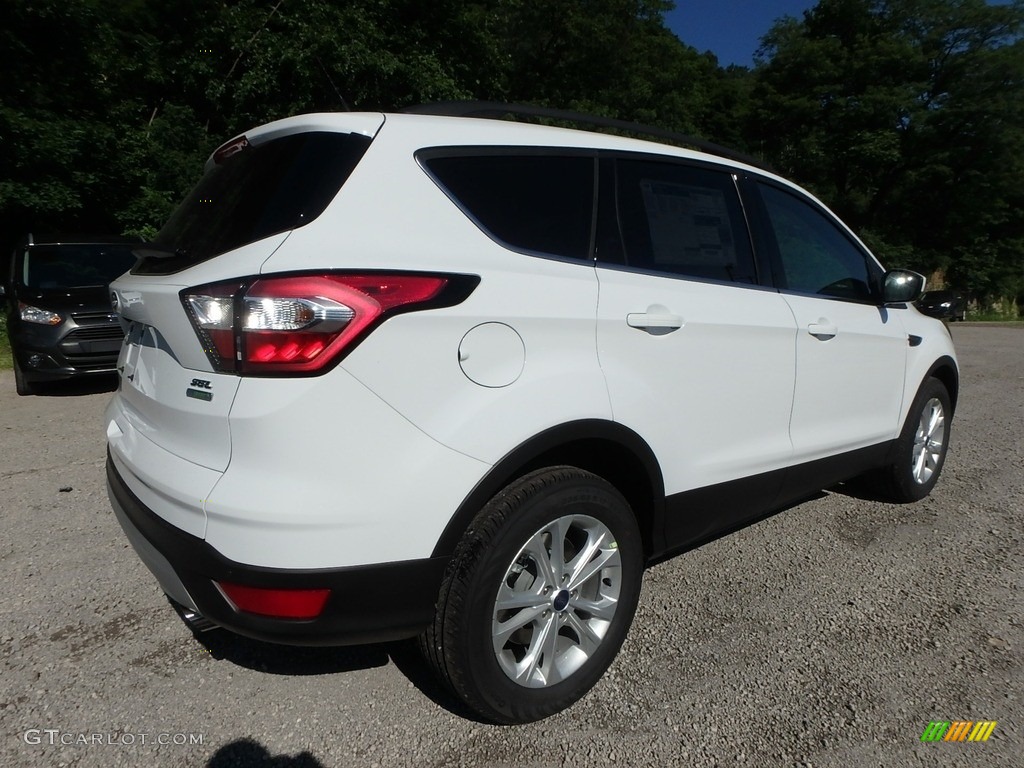 2018 Escape SEL - Oxford White / Charcoal Black photo #3