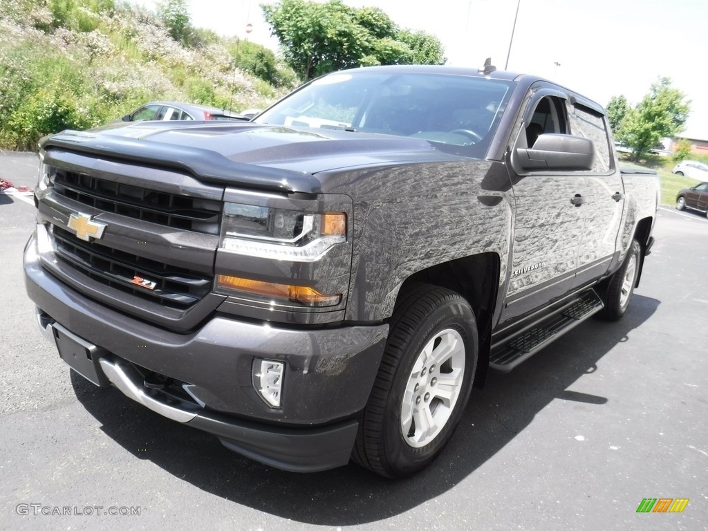 2016 Silverado 1500 LT Crew Cab 4x4 - Tungsten Metallic / Jet Black photo #8