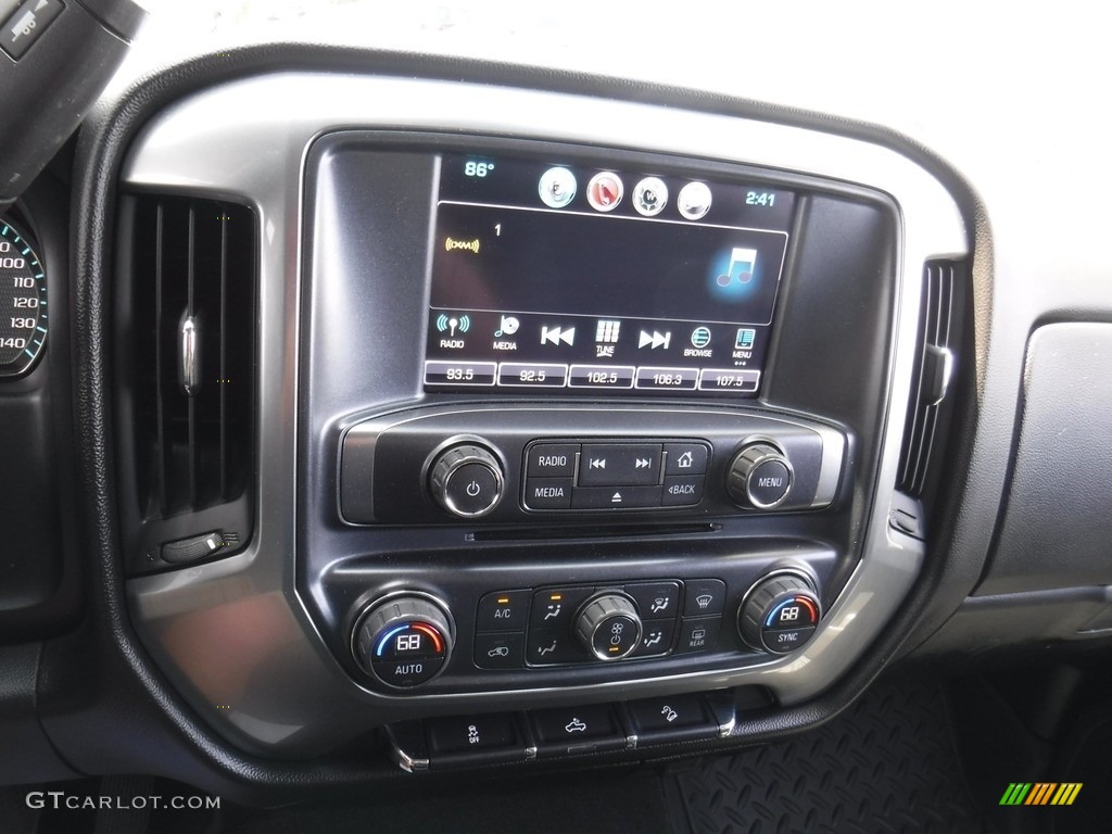 2016 Silverado 1500 LT Crew Cab 4x4 - Tungsten Metallic / Jet Black photo #22