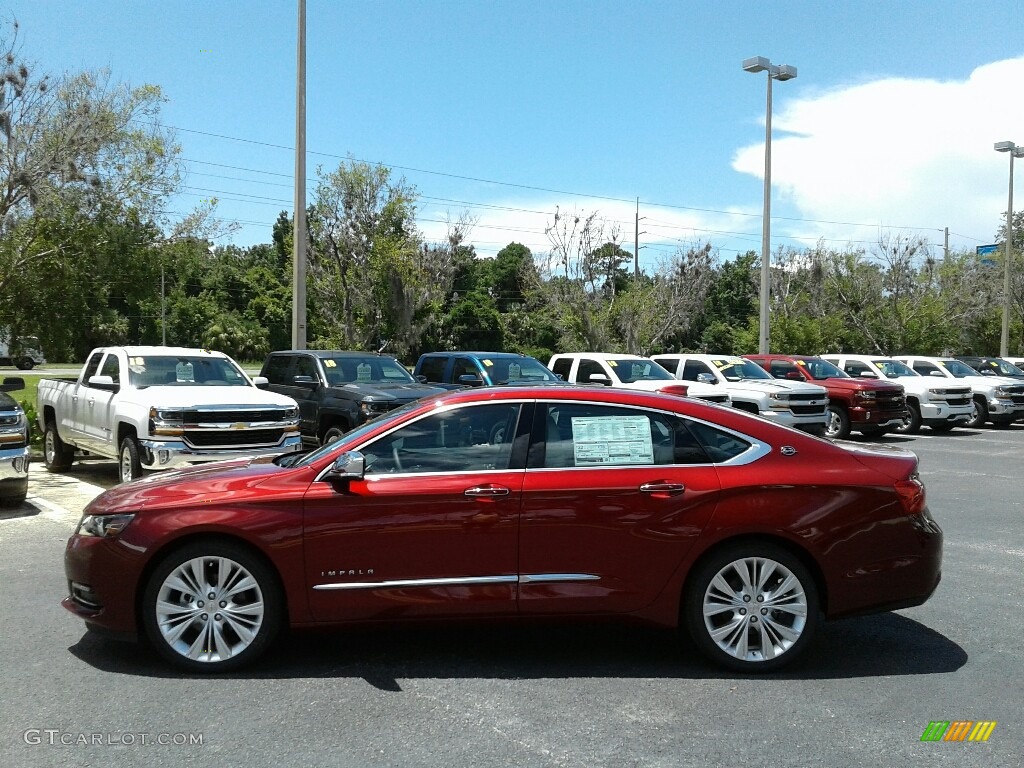 2018 Impala Premier - Cajun Red Tintcoat / Jet Black/Light Wheat photo #2