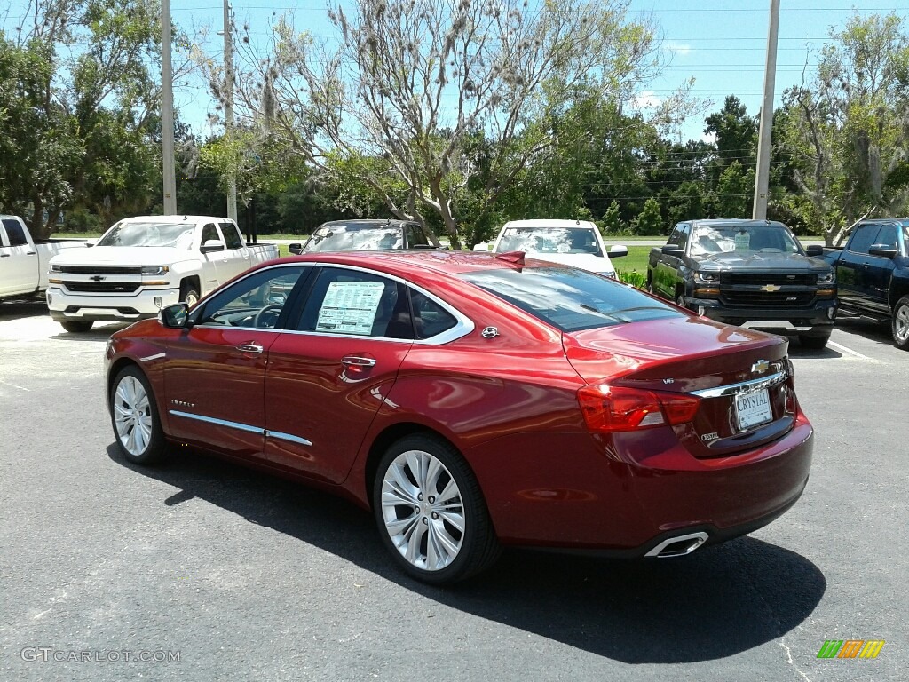 2018 Impala Premier - Cajun Red Tintcoat / Jet Black/Light Wheat photo #3