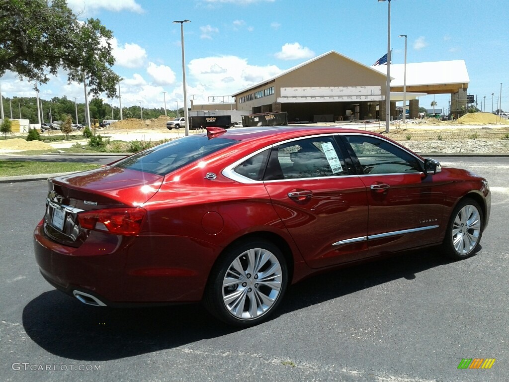 2018 Impala Premier - Cajun Red Tintcoat / Jet Black/Light Wheat photo #5