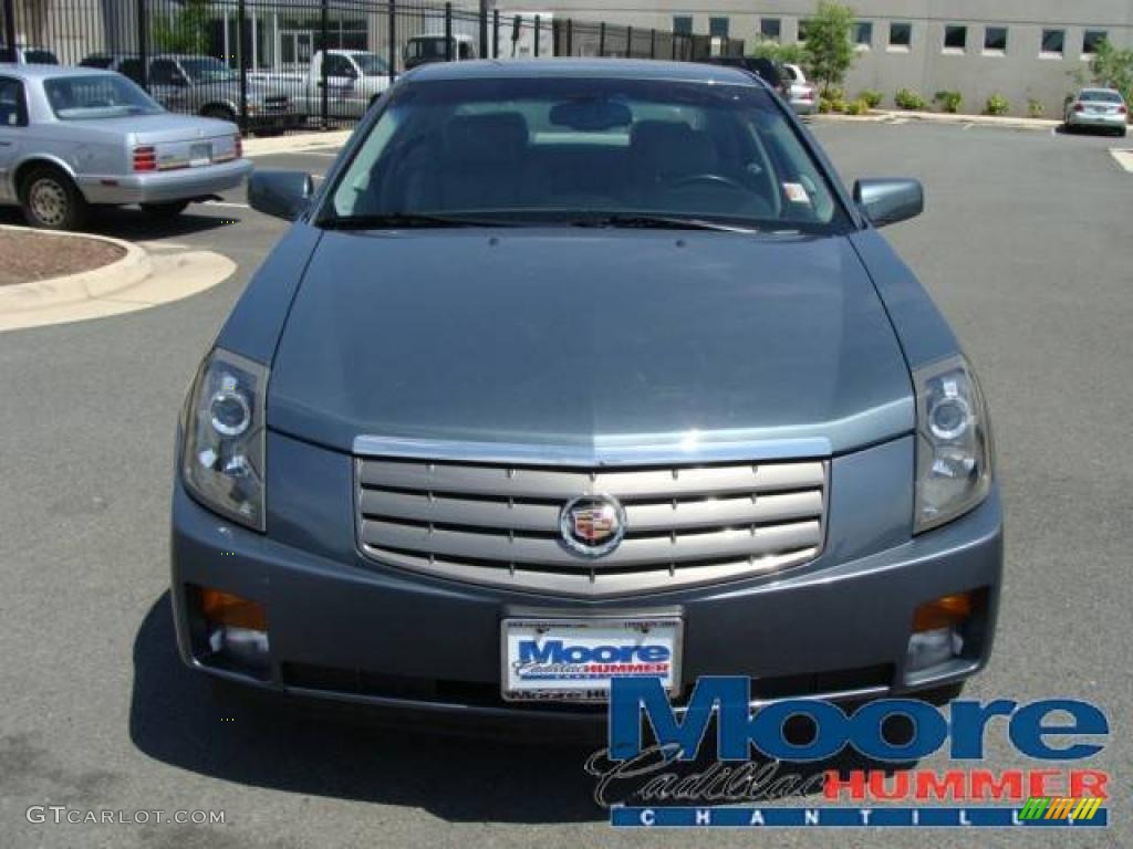 2006 CTS Sedan - Stealth Gray / Light Gray/Ebony photo #16