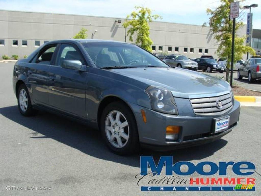 2006 CTS Sedan - Stealth Gray / Light Gray/Ebony photo #17