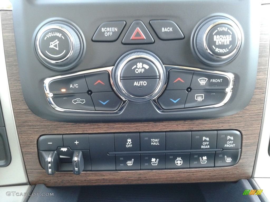 2018 1500 Laramie Crew Cab 4x4 - Delmonico Red Pearl / Canyon Brown/Light Frost Beige photo #29
