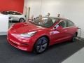2018 Red Multi-Coat Tesla Model 3 Long Range  photo #1