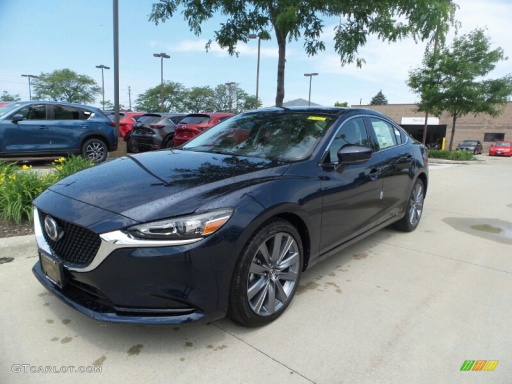 Deep Crystal Blue Mica 2018 Mazda Mazda6 Grand Touring Exterior Photo #127766670