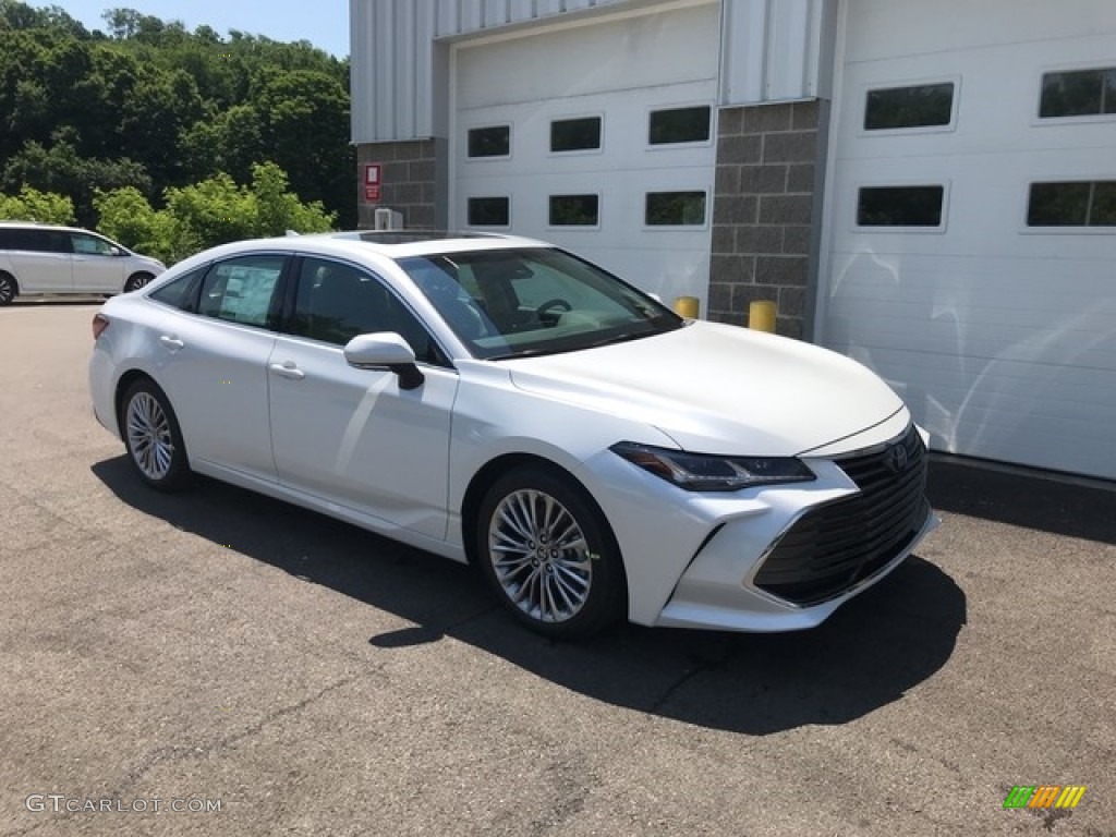 2019 Avalon Limited - Wind Chill Pearl / Beige photo #1