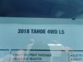 2018 Summit White Chevrolet Tahoe LS 4WD  photo #49