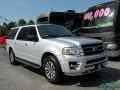 2017 Ingot Silver Ford Expedition EL XLT 4x4  photo #7
