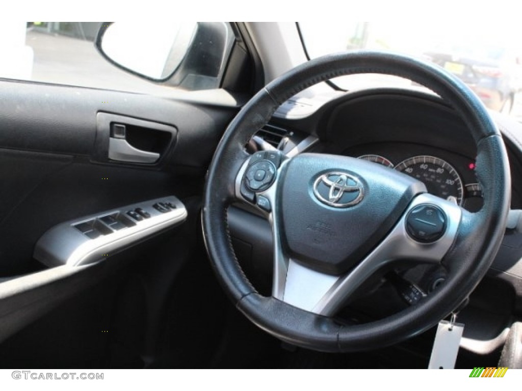2012 Camry SE - Classic Silver Metallic / Light Gray photo #24