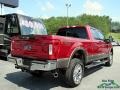 2018 Ruby Red Ford F250 Super Duty Lariat Crew Cab 4x4  photo #5