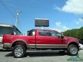 Ruby Red - F250 Super Duty Lariat Crew Cab 4x4 Photo No. 6