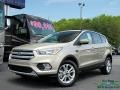 2018 White Gold Ford Escape SE  photo #1