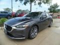 Front 3/4 View of 2018 Mazda6 Grand Touring