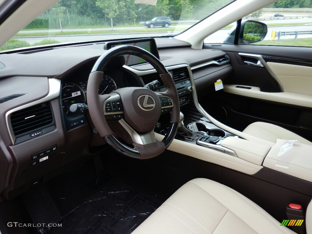 Parchment Interior 2018 Lexus RX 450h AWD Photo #127773288
