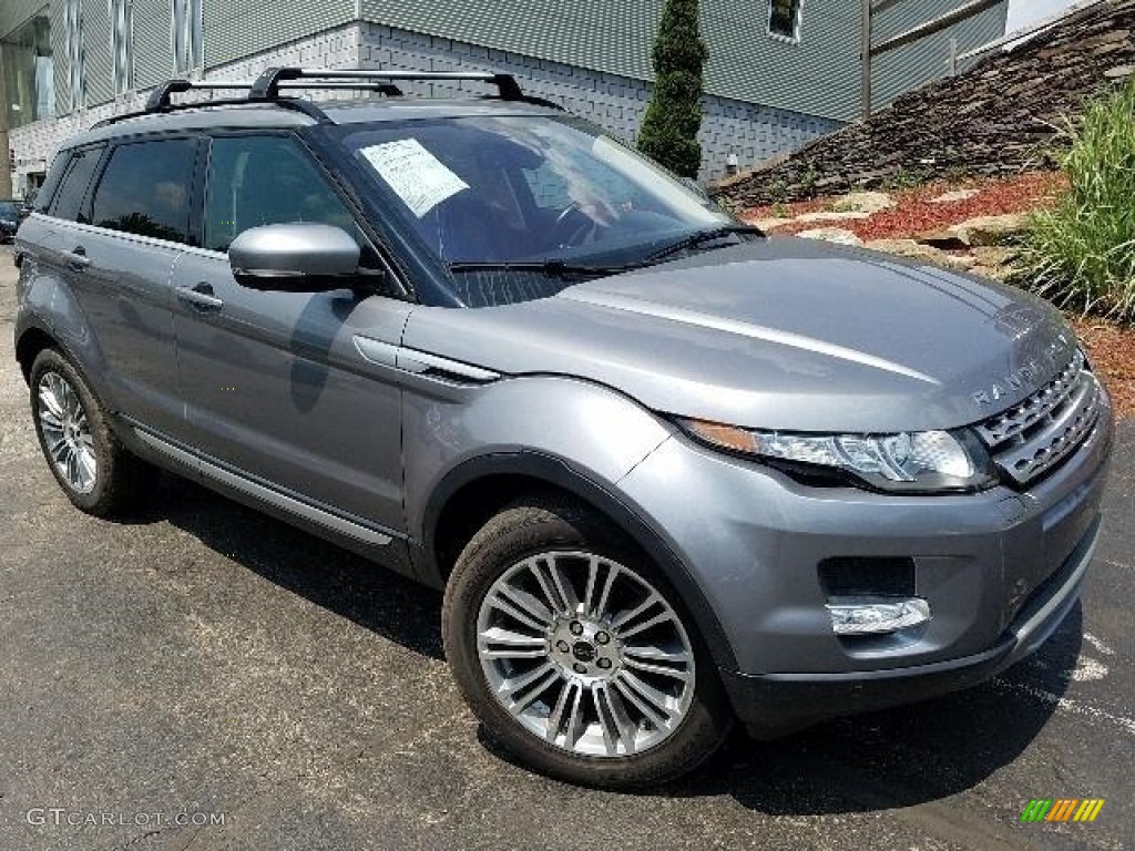 2012 Range Rover Evoque Prestige - Orkney Grey Metallic / Ebony photo #1