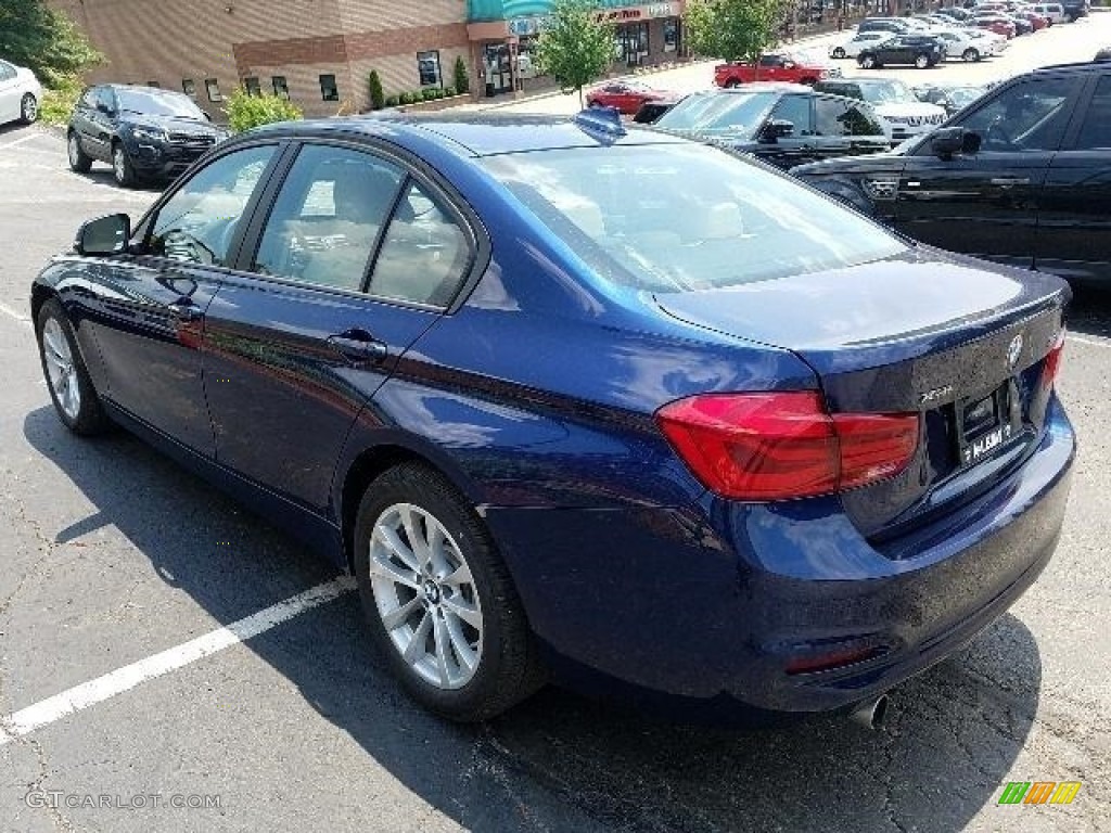 2018 3 Series 320i xDrive Sedan - Mediterranean Blue Metallic / Venetian Beige photo #2