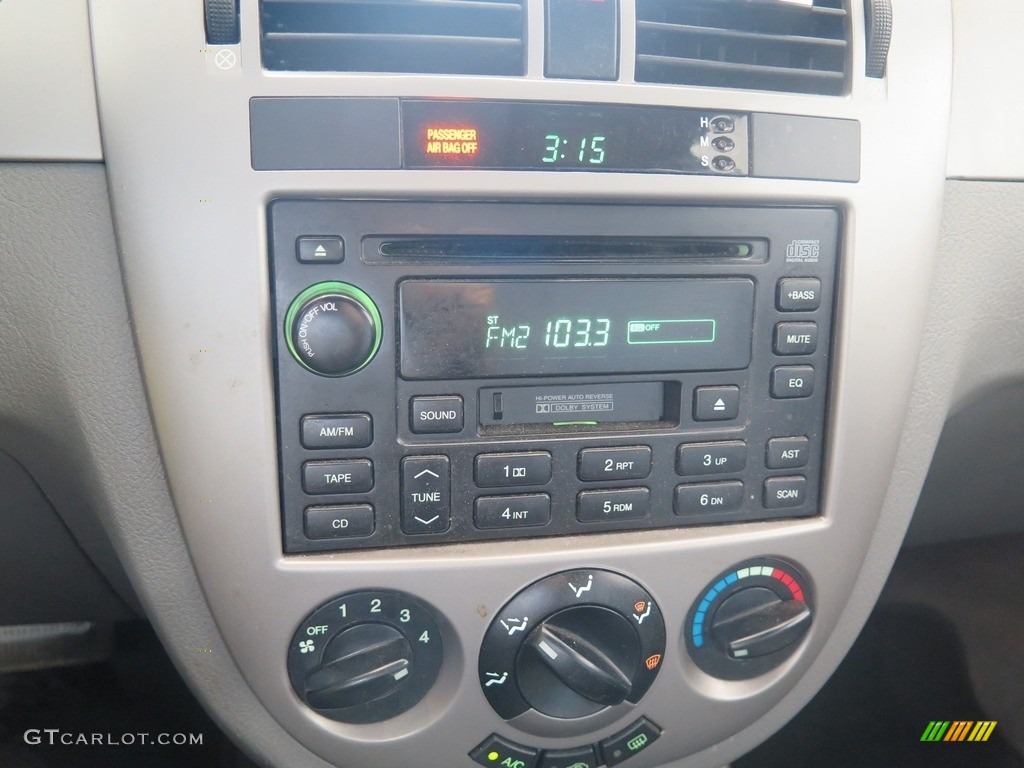 2006 Forenza Sedan - Desert Green Metallic / Grey photo #16