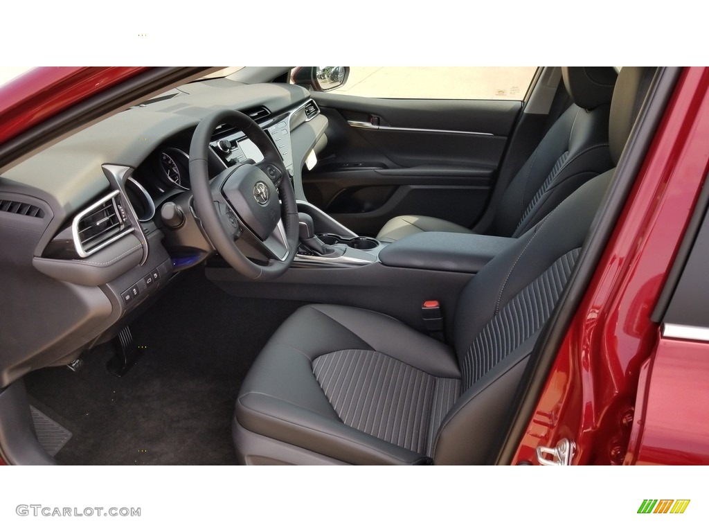 2018 Camry SE - Ruby Flare Pearl / Black photo #3