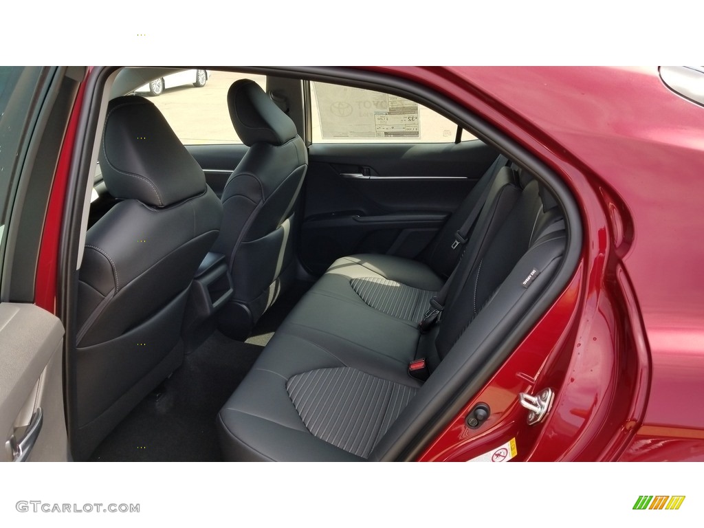 2018 Camry SE - Ruby Flare Pearl / Black photo #4