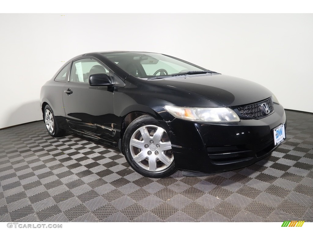 Crystal Black Pearl Honda Civic