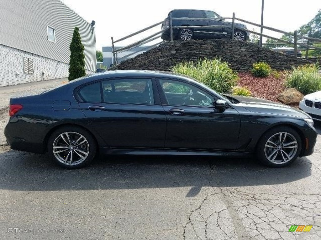 2018 7 Series 740i xDrive Sedan - Singapore Gray Metallic / Black photo #6