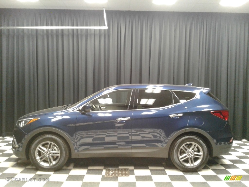 Nightfall Blue Hyundai Santa Fe Sport