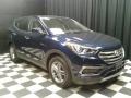 2017 Nightfall Blue Hyundai Santa Fe Sport AWD  photo #4