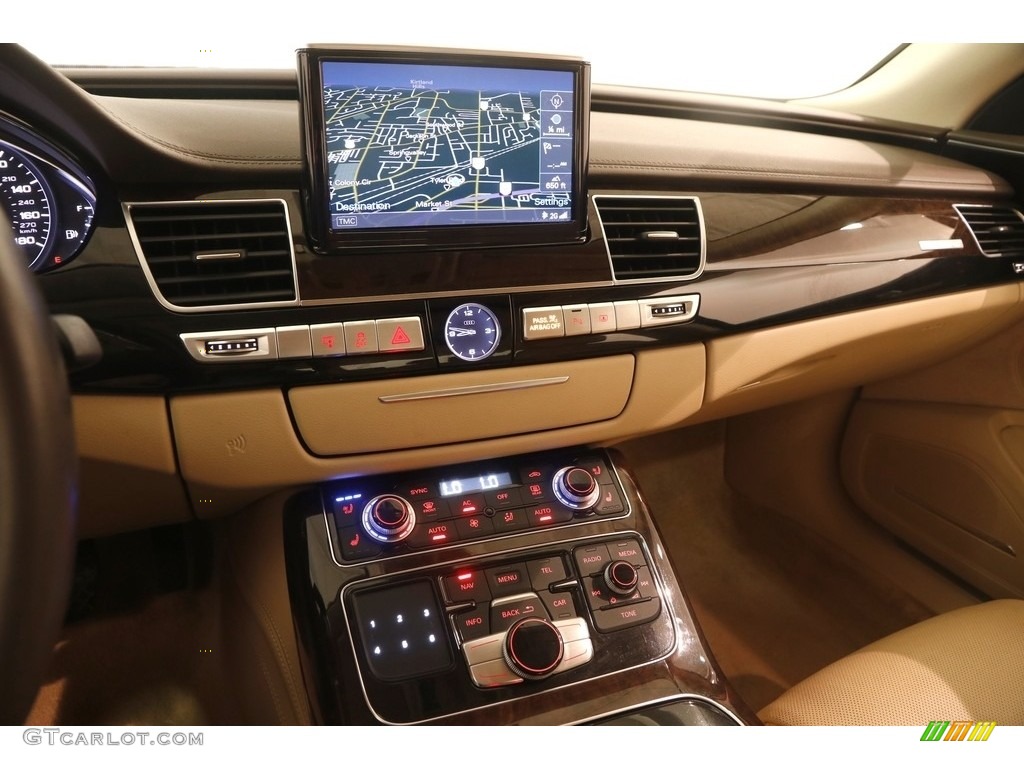 2012 A8 L 4.2 quattro - Night Blue Pearl Effect / Velvet Beige photo #13