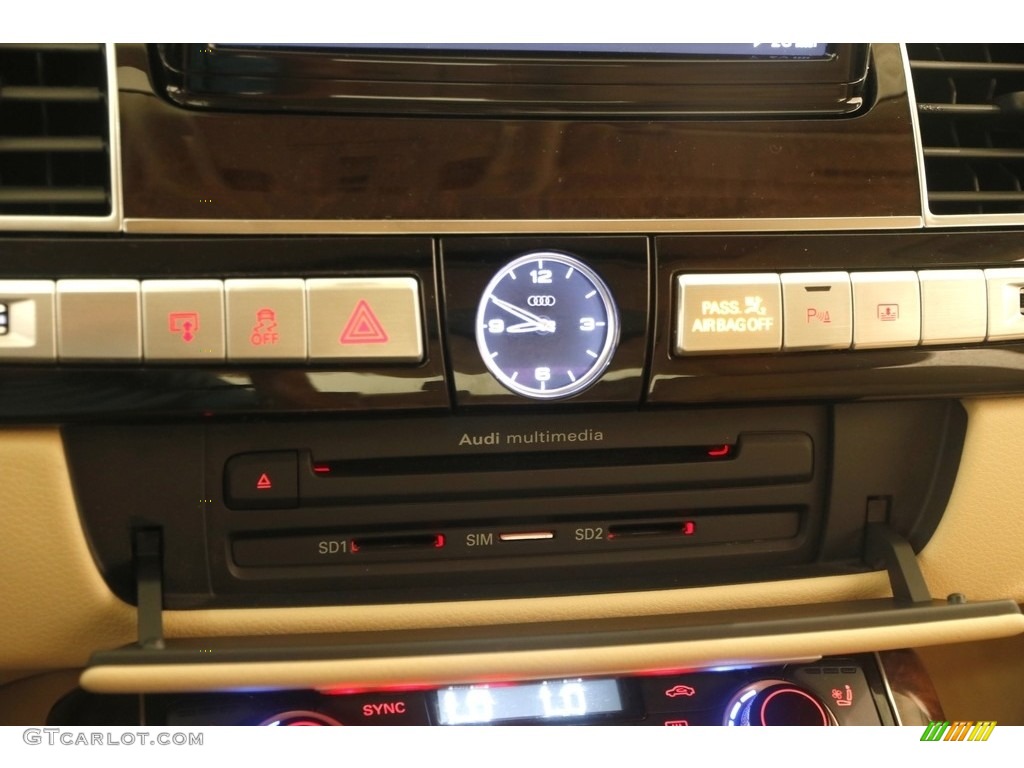 2012 A8 L 4.2 quattro - Night Blue Pearl Effect / Velvet Beige photo #20