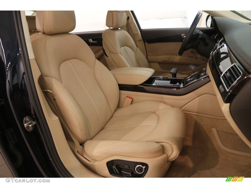 2012 A8 L 4.2 quattro - Night Blue Pearl Effect / Velvet Beige photo #23