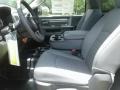 Black/Diesel Gray 2018 Ram 3500 Tradesman Regular Cab 4x4 Chassis Interior Color