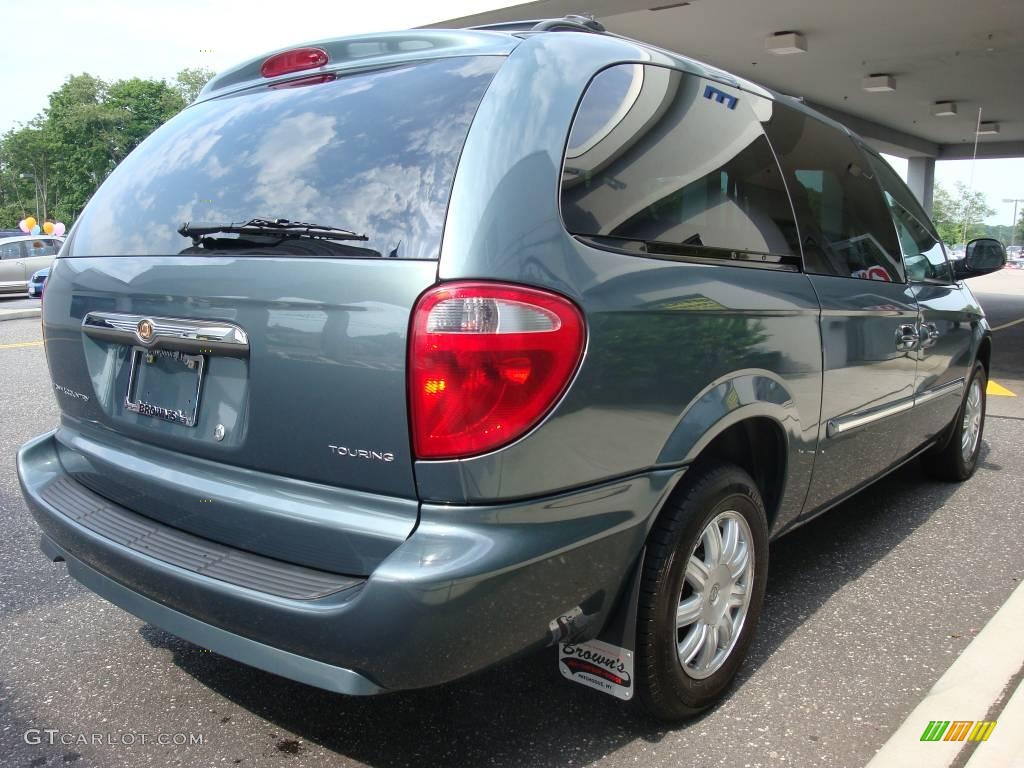 2007 Town & Country Touring - Magnesium Pearl / Medium Slate Gray photo #6