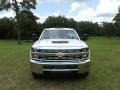 Summit White - Silverado 3500HD Work Truck Crew Cab 4x4 Chassis Photo No. 8