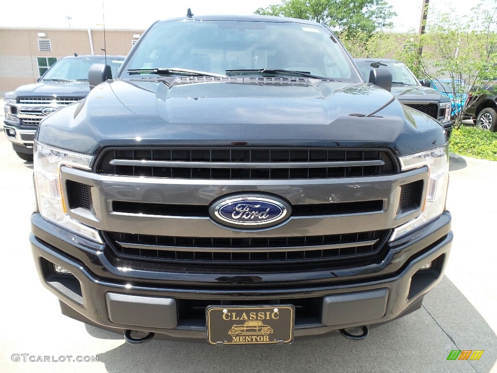 2018 F150 STX SuperCrew 4x4 - Shadow Black / Black photo #2