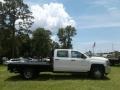 Summit White - Silverado 3500HD Work Truck Crew Cab 4x4 Chassis Photo No. 7
