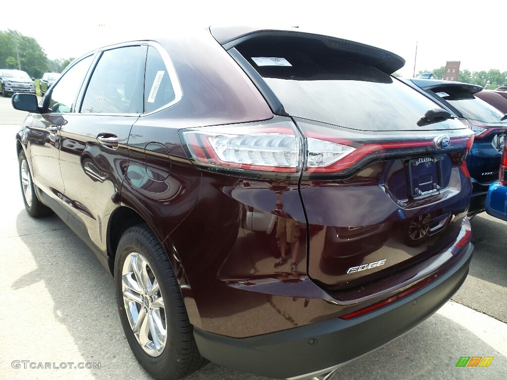 2018 Edge SEL AWD - Burgundy Velvet / Ebony photo #3