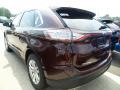 2018 Burgundy Velvet Ford Edge SEL AWD  photo #3