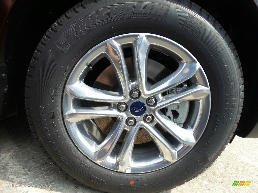 2018 Edge SEL AWD - Burgundy Velvet / Ebony photo #6