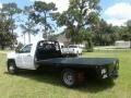 Summit White - Silverado 3500HD Work Truck Regular Cab 4x4 Stake Truck Photo No. 3