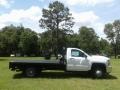 Summit White - Silverado 3500HD Work Truck Regular Cab 4x4 Stake Truck Photo No. 5