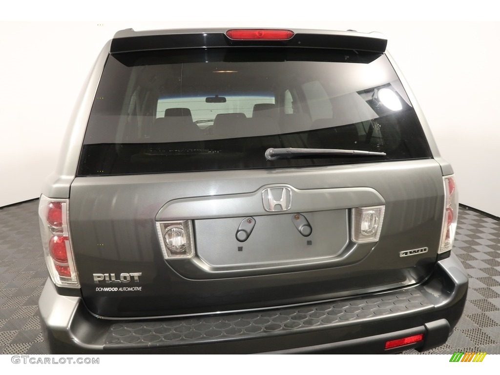 2007 Pilot EX 4WD - Nimbus Gray Metallic / Gray photo #11