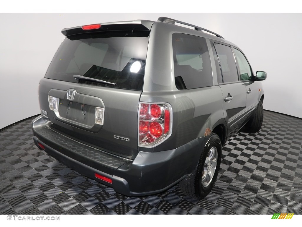 2007 Pilot EX 4WD - Nimbus Gray Metallic / Gray photo #12