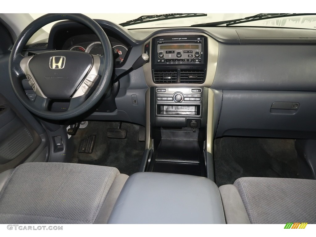 2007 Pilot EX 4WD - Nimbus Gray Metallic / Gray photo #14